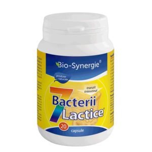 7 bacterii lactice, 20cps, Bio Synergie