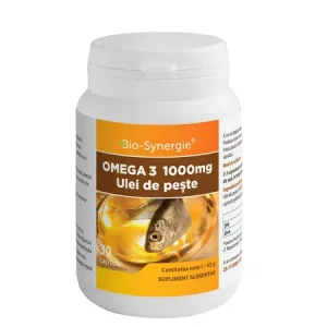 Omega 3 ulei peste, 30 capsule , Bio Synergie