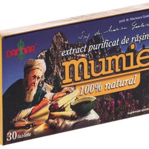 Extract purificat de rasina mumie, 30tablete, Damar Trading