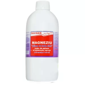 Magneziu lichid favisan, 500 mililitri