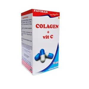 Colagen+Vit.C, 70cps, Favisan