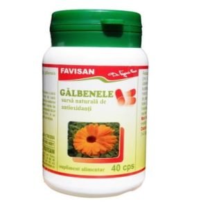 Galbenele, 40 cps, Favisan
