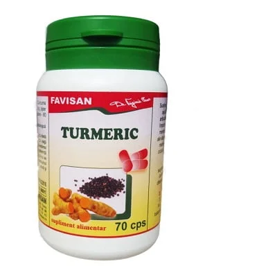 Turmeric, 70 cps, Favisan