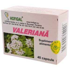 Valeriana, 40capsule, Hofigal