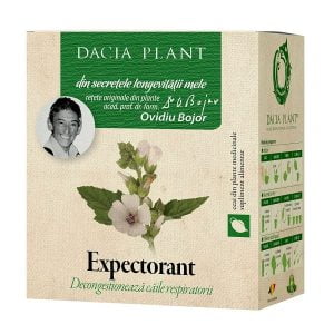 Ceai Expectorant, 50grame, Dacia Plant