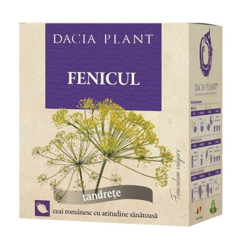 Ceai Fenicul, 50grame, Dacia Plant