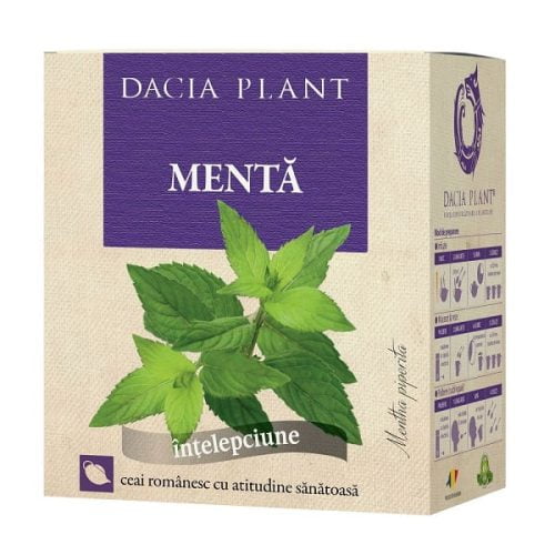 Ceai Menta, 50grame, Dacia Plant