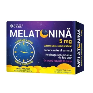 Melatonina sublingal 5mg, 30 tablete, Cosmo Pharm