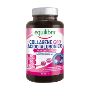 Collagen cu Q10 si Acid Hialuronic , Equilibra , 90 comprimate