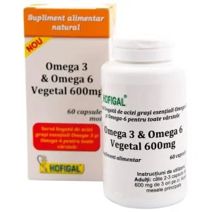 Omega 3 & Omega 6 vegetal 