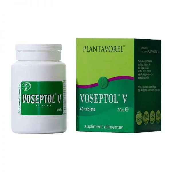 Voseptol V, 40 tablete, Plantavorel